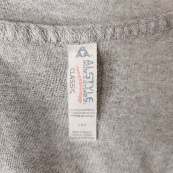 Hawaiian Triggerfish Tank Top Mens Size Large Gray Humuhumunukunukuapuaa Fish - Picture 6 of 7